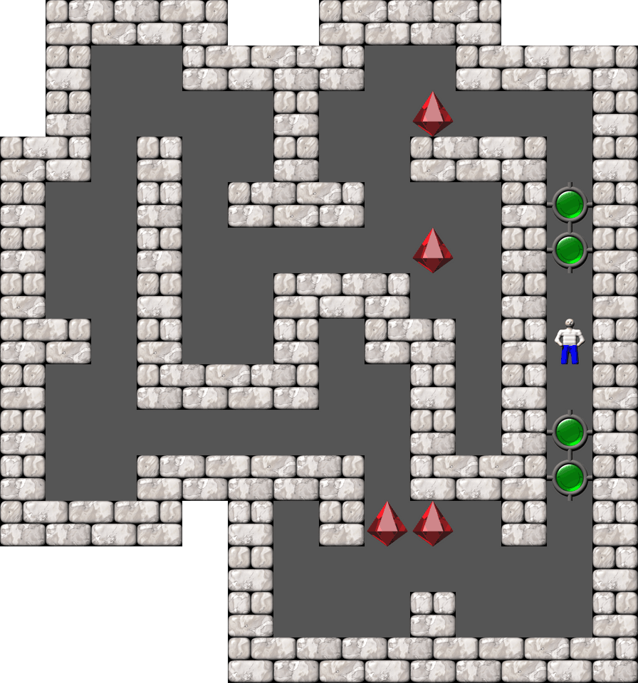 Sokoban David W. Skinner Arranged level 53